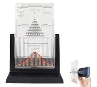 Desk Galton Board, Probability Demonstration Model with Bell Curve, Probability Demonstration Model with Bell Curve for Physics Education, Random Distribution
