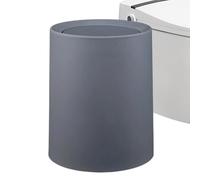 Desk Garbage Can - ABS,2-Compartment Cosmetics Organizer,Efficient Use | Stylish And Functional,Small Garbage Can Desktop Bin For Dorm Restroom Bedroom Study Room Nightstand Paper Scraps