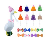 Desk Geese Costume | Small Desk Geese Outfits,Seasonal Festive Statue Headwear Decor for Christmas Halloween Gathering Event Party Celebrations