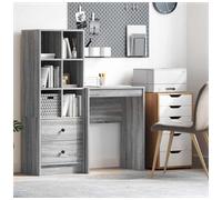 vidaXL Desk Grey Sonoma 60 x 40 x 76 cm