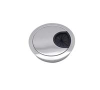 Desk Grommet 1Pcs Desk Wire Hole Cover Base 50/53/60mm Computer Table Grommet Cable Port Furniture Hardware Zinc Alloy(Gloss Finish,50mm)