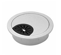 Desk Grommet 4pcs 50/53/60/80mm Computer Desk Grommet Cable Port Surface Outlet Wire Hole Cover(53mm)