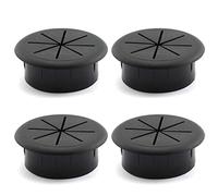 Desk Grommet 4pcs Grommet Wire Hole Cover Suitable for Office PC Desk Cable