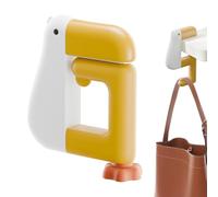 Desk Hanger Clamp - Under Desk Storage System, No Drill Table Hook Mount Design, Backpack Purse Headphone Holder Rack, Multi Purpose Side Organizer Hook for Home School Office Use