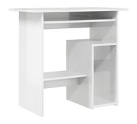 Desk High Gloss White Engineered Wood Bedroom Living Room Table Desks vidaXL