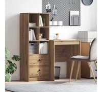 Desk with Drawer Office Modern Workspace Furniture Home Workstation Set vidaXL