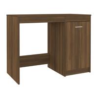 Desk Home Office Study Desk Writing Desk Computer Table Engineered Wood vidaXL