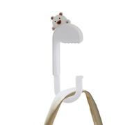 Desk Hook, Bag Hanger - PP 4 x 12.8 cm, 50g | No Drill Under Desk Purse Hook | Table-Side Multipurpose School Bag Organizer | Storage of Backpacks in Home-O