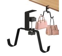 Desk Hook Standing Portable Desktop Bag Holder with Clamp