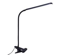 Desk Lamp Clamp, Adjustable Arm Lighting Device, Bedroom Reading Light, Flexible Brightness Control Feature, Easy Angle Adjustment Function, Premium Study Workstation Accessory, Students Home