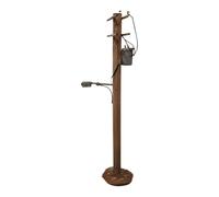 Desk Lamp, Industrial Streetlight Style Decorative Light, Compact Design Modern Offices Table Lamp, Nightstand Reading Lights for Bedroom, Nursery, Dorm, Home, 9.84x3.94x2.36 Inches