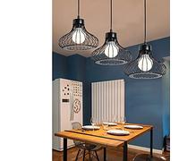 Desk Lamp Round Chandelier 3*E27 Industrial Sign Retro Pendentive Light Vintage Metal Chandelier 3 Wheels Wheel Pendant Light Karaoke Cafe Decor Lights E27