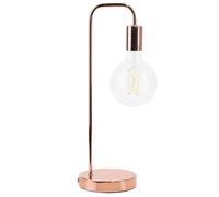 Beliani Desk Lamp SAVENA Metal Copper