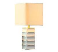 Desk Lamp Simple Creative Ceramic Table Lamp Home Hotel Bedroom Bedside Lamp Modern Personality Living Room Study Table Lamp Bedside Table Lamp (Color : A, Size : Dimming switch)