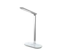 Desk Lamp - Wireless Charging Light ABS | Adjustable and Attractive Reading Lamp for the Home Office Table, Equipped with Dimmable Lighting and Rechargeable Design via US
