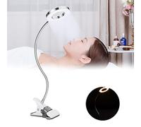 Desk Lamps, Clip Lamp,USB Circle Makeup Lamp, Eyebrow Lip Tattoo Beauty Salon Desktop Led Lights With Two Adjustable Light Color,with Clip,Portable Circle Makeup Led Lights Lamp