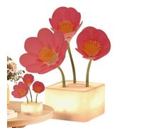 Desk LED Night Light,Rechargeable Dimmable Desk Lamp | Wireless Breathing Light Home Decor for Living Room, Bedroom, Children's Room, Nursery