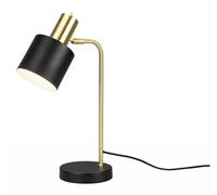 Desk Light Black Adam Table And Brass Trio R51041080