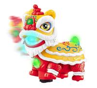 Desk lion model - Baby Duckling Toy, Shaking Big cat model | Dynamic Music And Light Design Baby Encourage Speech Toys, Auspicious lion dance figure with motion for good luck Shaking Waking Lion Déco
