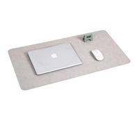 Desk Mat 120 x 60 cm, Mouse Mat with Leather & Non-Slip Suede, Multifunctional Mouse Mat, Laptop Desk Mat, Waterproof Table Protection Mat, Table Mat for Office, Home (D)