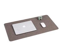Desk Mat 120 x 60 cm, Mouse Mat with Leather & Non-Slip Suede, Multifunctional Mouse Mat, Laptop Desk Mat, Waterproof Table Protection Mat, Table Mat for Office, Home (B)