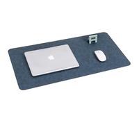 Desk Mat 120 x 60 cm, Mouse Mat with Leather & Non-Slip Suede, Multifunctional Mouse Mat, Laptop Desk Mat, Waterproof Table Protector Mat for Office, Home (C)