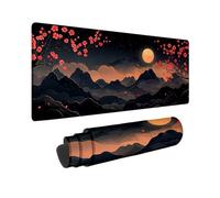 Desk Mat Cartoon Mouse Pad, Mouse Mat 1000x500 mm, Mousepad with Stitched Edges Rubber Base, Keyboard Desk Pad with Water Resist Surface for Gaming Office Accessories, Room Decor, Gifts for Women X-40