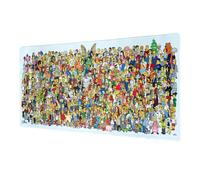 Desk mat Erik The Simpsons gaming Multicolore 80x35 cm