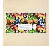 Desk Mat Investigation Team in Action - Persona 4 Golden Large Gaming Mouse Pad 35x16 inch