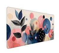 Desk Mat Large 800x400mm, Pink Gaming Mouse Pad Simplicity Desk Mat with 3MM Stitched Edges, Non-Slip Rubber Base Mousepad Home Decor for PC, Laptop, Gaming, Office and Home, Gifts -bby250947