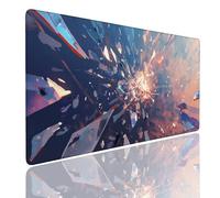 Desk Mat Large Mouse Mat, Waterproof Thick XXL Gaming Mouse Pad, Non-Slip Easy Clean Mousepad Computer Keyboard Mats Mousemat for Office Home Decor 1000x400x4mm Tradition (2)