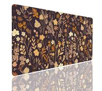 Desk Mat Large Mouse Mat, Waterproof Thick XXL Gaming Mouse Pad, Non-Slip Easy Clean Mousepad, Computer Keyboard Mats, Mousemat for Office Home Decor 900x400x4mm Taupe (2)