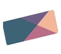 Desk Mat Pattern Mouse Pads Large Computer Mousepad Desk Mat Keyboard Pad Table Surface for PC Office Laptop Accessories(Color-6,24X20 cm)