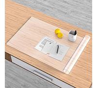 Desk Mat PVC Frosted Desk Pad,Waterproof Protector Organizer Mat,70*140cm,Mouse Pad Large,Round Edge Heat Resistant Table Mat,Office Anti Glare Desk Mat