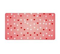 Desk Mat Romantic Love Pattern Mouse Pad Mat Pc Gaming Accessories Mousepad Desk Computer Table Large Mats Office Mause(Color01,300x700x3mm)