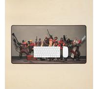 Desk Mat Team Fortress 2 All Units Large Gaming Mouse Pad 35x16 inch