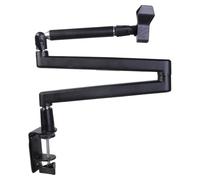 Desk Mic Stand Arm Long Adjustable Microphone Holder Holder Flexible Clamp For Podcast Mount Voice Over Arm Stand