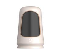 Desk Mini Heater, 1000W Portable Space Heater with Overheat and Tip-Over Protection, Compact PTC Heating Fan for Office and Bedroom, White/Green/Pink(Pink)