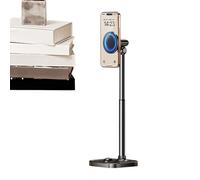 Desk Mobile Phone Holder, Magnetic Telescopic Angle Height Adjustable Household Accessories, Mobile Phone Stand - For Office Video Calls Watching Recording Live Streaming Calls Home Fitness Training