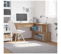 Desk Modern 200x50x76cm Artisan Oak Engineered Wood Minimalist Workspace HomeUse