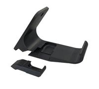 Desk Mounted Controller Holder, Curved Under Desk Storage Mount with Front Lip for Cleaner Entertainment Setup At Home and Daily Storage Controller Holder Under Gamepad Stand Underside Mount Setup