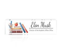 Desk Name Plate Personalized, Acrylic Name Plate,Custom Name Plates for Office Gifts,Desk Decor,Teacher,Employee Appreciation Gifts