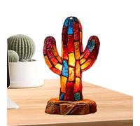 Desk Nightlight | Retro Artistic Illumination Ornament | Rainbow Fish Night Lamp Decor | for Bedroom Living Room Study Apartment Dorm Boys Girls Kids Teens