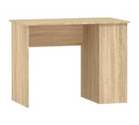 vidaXL Desk Sonoma Oak 100x55x75 cm Engineered Wood
