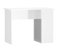 (high gloss white) vidaXL Desk Office Computer Desk Study Desk Writing Table Engineered Wood