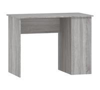 (grey sonoma) vidaXL Desk Office Computer Desk Study Desk Writing Table Engineered Wood