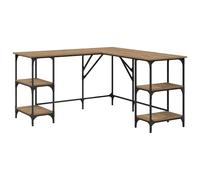 Desk Office Desk Computer Table Study Writing Table Engineered Wood vidaXL