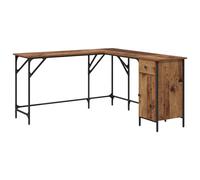 Desk Office Desk Computer Table Study Writing Table Engineered Wood vidaXL