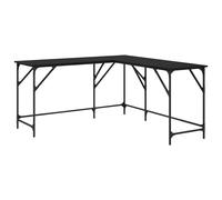 vidaXL Desk Black Oak 149 x 149 x 75 cm Engineered Wood