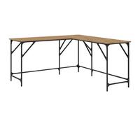 Desk Office Desk Computer Table Study Writing Table Engineered Wood vidaXL